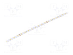LED tape; white warm; 2835; 24V; LED/m: 80; 8mm; IP20; 4.3W/m