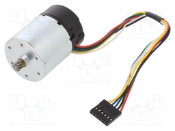 Motor: DC; 6÷12VDC; 5.5A; Shaft: D spring; 10000rpm; max.0.049Nm