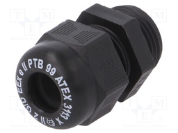 Cable gland; with thread PG; PG11; IP68; Mat: polyamide; black