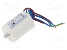Filter: anti-interference; mains; 250VAC; Cx: 0.471uF; Cy: 2nF