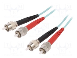 Fiber patch cord; OM3; both sides,FC; 2m; LSZH; blue