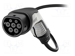 Cable: eMobility; 480V; 16.63kW; wires,Type 2; IP44; 5m; 20A