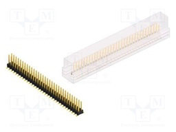 Connector: pin strips; pin header; male; PIN: 64; 2.54mm; SMT; 2x32