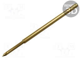 Test needle; Spring compression: 4mm; 6.35mm; Min.pitch: 2.54mm