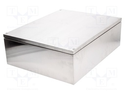 Enclosure: multipurpose; X: 400mm; Y: 500mm; Z: 161mm; natural; IP66