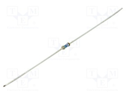 Resistor: thin film; THT; 10kΩ; 400mW; ±1%; Ø1.6x3.6mm; -55÷155°C