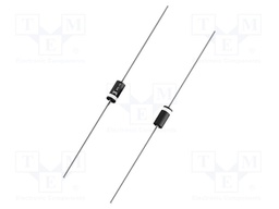 Diode: Zener; 3W; 9.1V; Ammo Pack; DO15; single diode; 50uA
