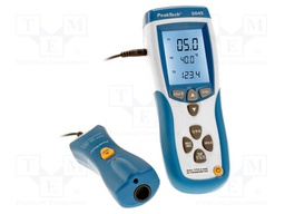 Infrared thermometer; LCD 3,75 digit,with a backlit; -30÷550°C