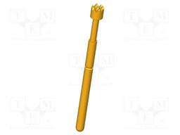 Needle-like test probe; Operational spring compression: 2.4mm