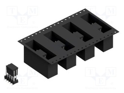 Connector: pin strips; pin header; male; PIN: 10; 2.54mm; SMT; 2x5