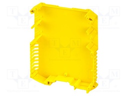 Housing half; right; yellow; UL94V-0; ME MAX 2-2; PA; X: 16.3mm