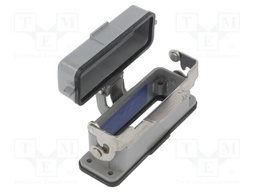 Enclosure: for HDC connectors; HDC; size 5; with cover