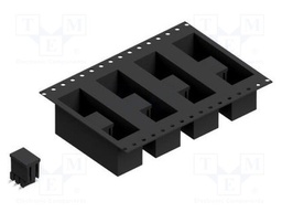 Connector: pin strips; pin header; male; PIN: 6; 2.54mm; SMT; 2x3