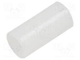 Spacer sleeve; polyamide; L: 12.7mm; Øout: 12.7mm; Øint: 4.5mm