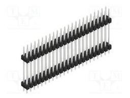 Connector: pin strips; pin header; male; PIN: 46; 2.54mm; THT; 2x23