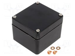 Enclosure: multipurpose; X: 75mm; Y: 81mm; Z: 55mm; 1590ZGRPBK; black
