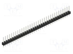 Connector: pin strips; pin header; male; PIN: 33; 2.54mm; THT; 1x33