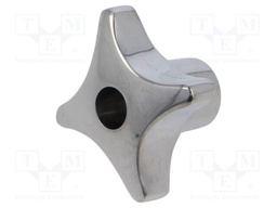 Knob; Ø: 40mm; Int.thread: M8; H: 25mm; assembly pass through hole