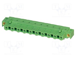PCB headers, nominal cross section: 2.5 mm?, color: green, n