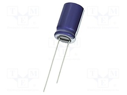 Capacitor: electrolytic; THT; 10uF; 400VDC; Pitch: 5mm; ±20%; 10000h