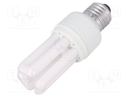 Fluorescent lamp: compact; 11W; L: 125mm; 2500K; Cap: E27; Ø: 45mm