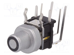 Switch: keypad; Pos: 2; SPST-NO; 0.05A/12VDC; silver; Illumin: LED