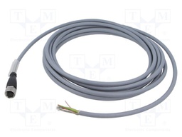 Cable: for sensors/automation; M12; PIN: 8; straight; 5m; socket