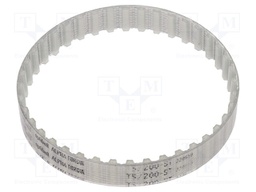 Timing belt; T5; W: 10mm; H: 2.2mm; Lw: 200mm; Tooth height: 1.2mm