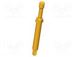 Test needle; Operational spring compression: 4mm; 5A; Ø: 2.4mm