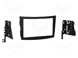 Radio frame; Subaru; 2 DIN; black