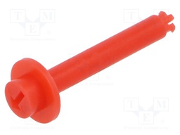 Knob; Ø10.5x28.8mm; red