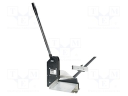 Hand operated PCB shear; L: 280mm; W: 285mm; Cutting width: 125mm