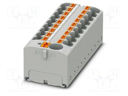 Splice terminal: rail; 32A; 450V; push-in; PA; L: 21.7mm; 0.2÷6mm2