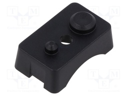 Clip; ABS; black; 10pcs.