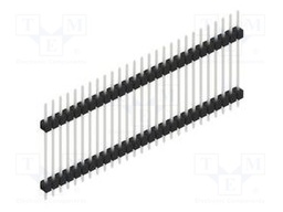 Connector: pin strips; pin header; male; PIN: 27; 2.54mm; THT; 1x27