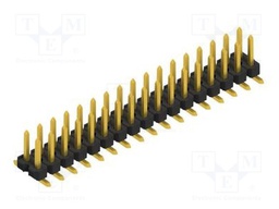 Connector: pin strips; pin header; male; PIN: 34; 2.54mm; SMT; 2x17