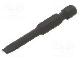 Screwdriver bit; slot; 4,5x0,6mm; Overall len: 50mm