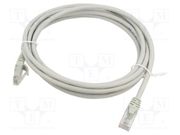 Patch cord; U/UTP; Cat: 6; RJ45 plug,both sides; stranded; Cu; 3m