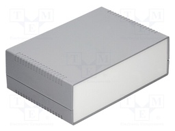 Enclosure: with panel; X: 260mm; Y: 180mm; Z: 85mm; ABS; dark grey