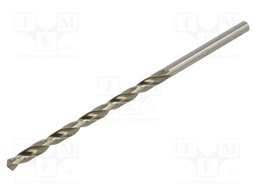 Drill bit; for metal; Ø: 5.5mm; L: 139mm; blister; HSS SUPER