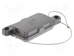 Protection cover; Han® HPR; size 6B; threaded joint,latch