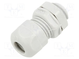Cable gland; M12; 1.5; IP68; PA; grey