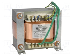 Transformer: mains; 230VAC; 330V; 6.3V; 0.25A; 5.5A