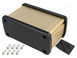 Enclosure: multipurpose; X: 115.1mm; Y: 69mm; Z: 51.6mm; aluminium