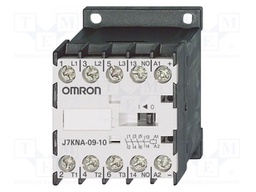 Contactor: 3-pole; NO x3; 24VDC; 9A; for DIN rail mounting; J7KNA