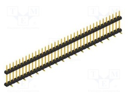Connector: pin strips; pin header; male; PIN: 36; 2mm; SMT; 1x36