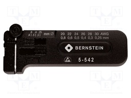 Stripping tool; Øcable: 0.25÷0.8mm; Wire: round