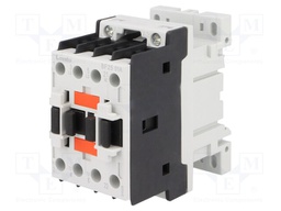 Contactor: 3-pole; NO x3; Auxiliary contacts: NC; 110VAC; 25A; DIN