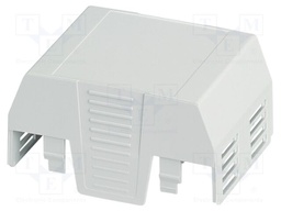 Upper housing; without connection hole; grey; EH 52,5 F
