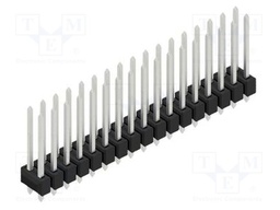 Connector: pin strips; pin header; male; PIN: 34; 2.54mm; THT; 2x17